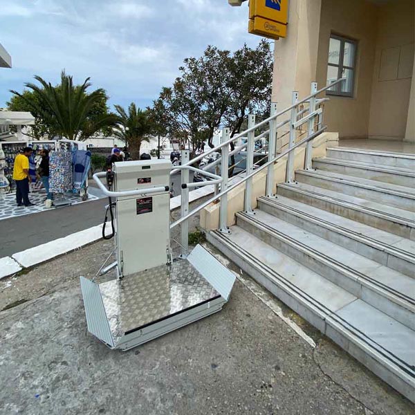 Ανελκυστήρας Πλατφόρμας - Σαντορίνη - BSSP10